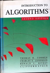 Image of INTRODUCTION TO ALGORITHMS