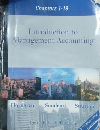 Image of Introduction to Management Accounting