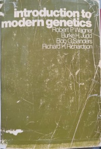 Image of INTRODUCTION TO MODERN GENETICS