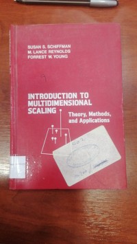 Image of INTRODUCTION TO MULTIDIMENSIONAL SCALING