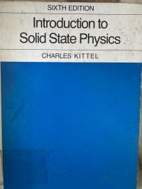 Image of Introduction to Solid State Physics