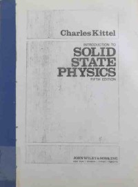 Image of Introduction to Solid State Physics