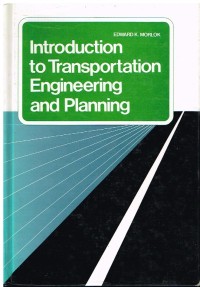 Image of INTRODUCTION TO TRANSPORTATION ENGINEERING AND PLANNING
