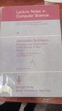 Image of Lecture Notes in Computer Science