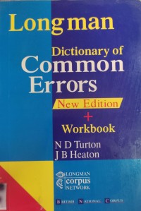 Image of Longman Dictionary of Common Erros