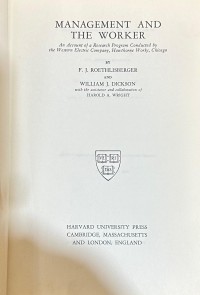 Image of Management and the Worker