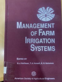 Image of Management of Farm Irrigation Systems