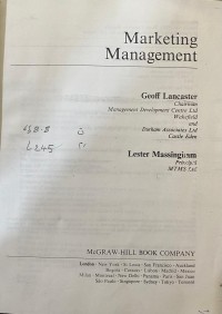 Image of Marketing Management
