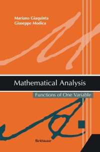 Image of Mathematical Analysis: Functions of One Variable