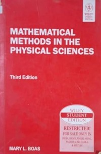 Image of Mathematical Methods in the Physical Sciences