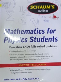 Image of Mathematics for Physics Students