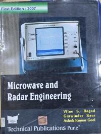 Image of Microwave and Radar Engineering