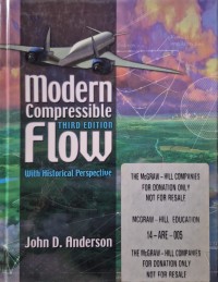 Image of Modern Compressible Flow: With Historical Perspective