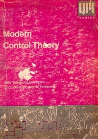 Image of Modern Control Theory