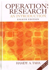 Image of OPARATIONS RESEARCH AN INTRODUCTION