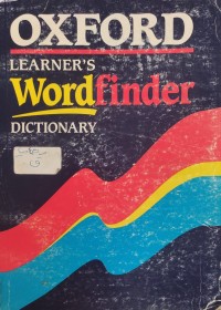 Image of OXFORD LEARNERS WORD Finder Dictionary