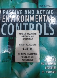Image of PASSIVE AND ACTIVE ENVIRONMENTAL CONTROLS