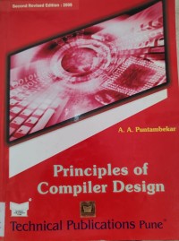 Image of Principles of Compiler Design
