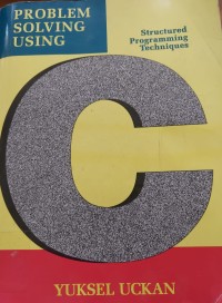 Image of PROBLEM SOLVING USING C
