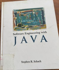 Image of SOFTWARE ENGINEERING WITH JAVA