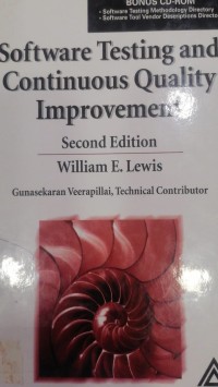Image of software Testing and Continuous Qua1ity improvement