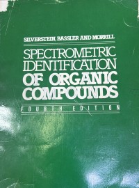 Image of SPECTROMETERIC IDENTIFICATION OF ORGANIC COMPOUNDS