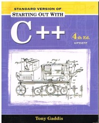 Image of STARTING OUT WITH C++