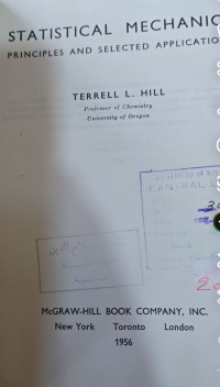 Image of Statistical Mechanics: Principles and Selected Applications