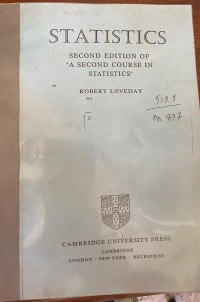 Image of STATISTICS