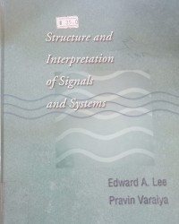 Image of Structure & Interpertation of Signals & Systems