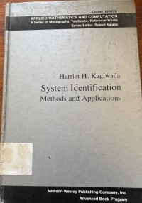 Image of SYSTEM IDENTIFICATION METHODS AND APPLICATIONS
