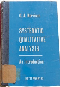 Image of SYSTEMATIC QUALITATIVE ANALYSIS