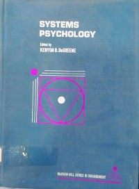 Image of SYSTEMS PSYCHOLOGY