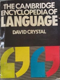 Image of THE CAMBRIDGE ENCYLOPEDIA OF LANGUAGE