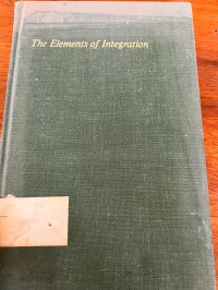Image of The Elements of integration