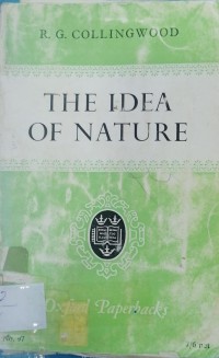 Image of THE IDEA OF NATURE