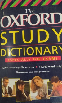 Image of THE OXFORD STUDY DICTIONARY
