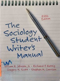 Image of The Sociology Students Writer's Manual