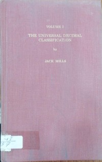 Image of THE UNIVERSAL DECIMAL CLASSIFICATION