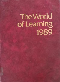 Image of The World of Learning 1989