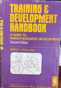 Image of TRAINING & DEVELOPMENT HANDBOOK