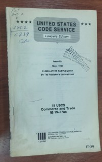 Image of united states code service