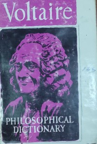Image of Voltaire PHILOSOPHICAL DICTIONARY