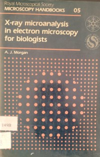 Image of X-ray microanalysis in electron microscopy for biologists